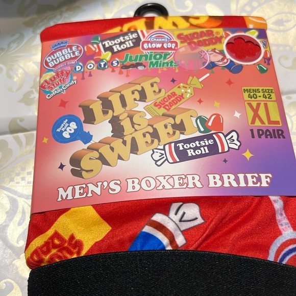 New Two Pair Tootsie Pops Men’s XLarge “It’s Owl Good” Life is Sweet Boxer Brief - Picture 10 of 12
